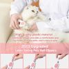 Dog Nail Clippers, Pet Nail Trimmers With LED Light, And Circular Cut-hole Paw Cutter Dogs Nail Cutter Avoid Excessive Cutting