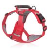 No Pull Pet Harness For Dog; Adjustable Soft Padded Large Dog Harness With Easy Control Handle