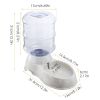 3.5L/1Gal Pet Water Dispenser Self-Dispensing Gravity Pets Water Feeder Automatic Pet Waterer Dog