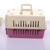 Portable Pet Box Dog Carrier Cage with Chrome Door