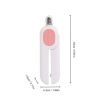 Dog Nail Clippers, Pet Nail Trimmers With LED Light, And Circular Cut-hole Paw Cutter Dogs Nail Cutter Avoid Excessive Cutting