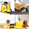 Quick-drying Pet Dog Towels; Soft Fiber Towels Water-absorbent Bath Towel Cleaning Pet Towel