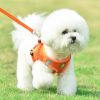Reflective Pet Harness And Leash Set For Dog; No Pull Dog Vest Harness With Breathable Mesh
